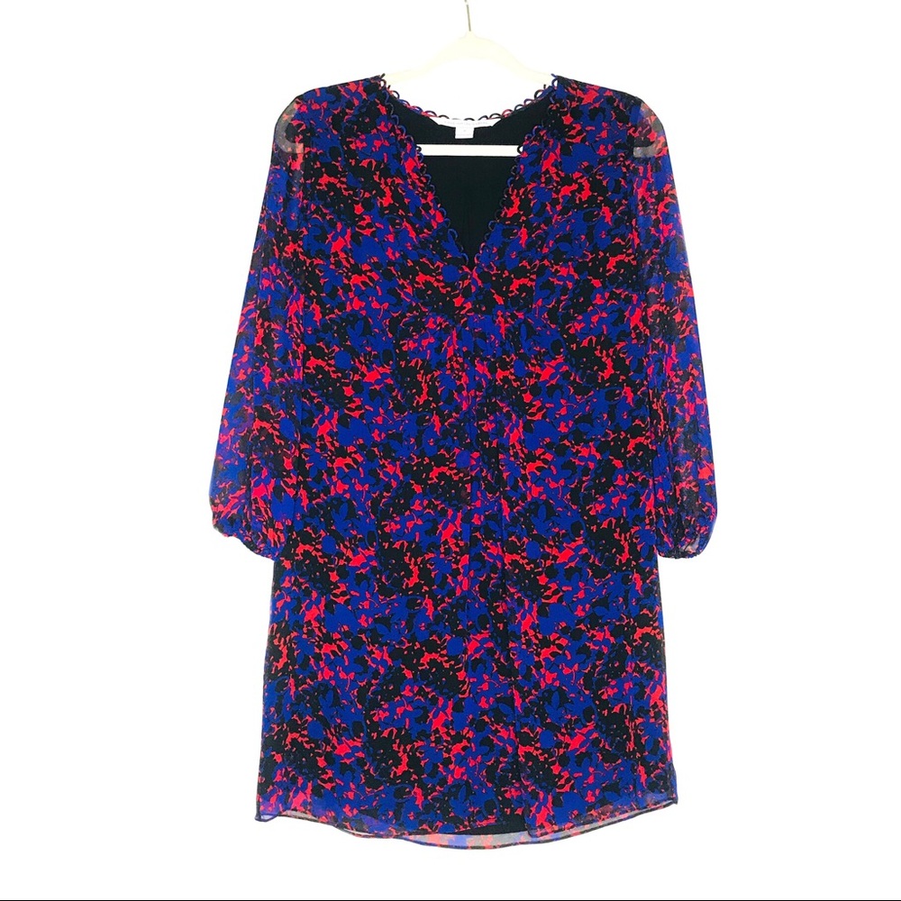 DVF Aria Chiffon Tunic Dress